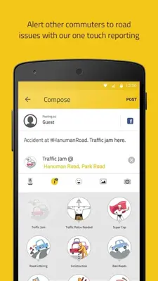 Traffline android App screenshot 1