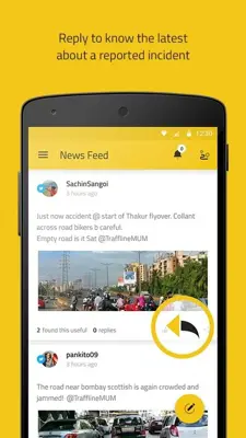 Traffline android App screenshot 2